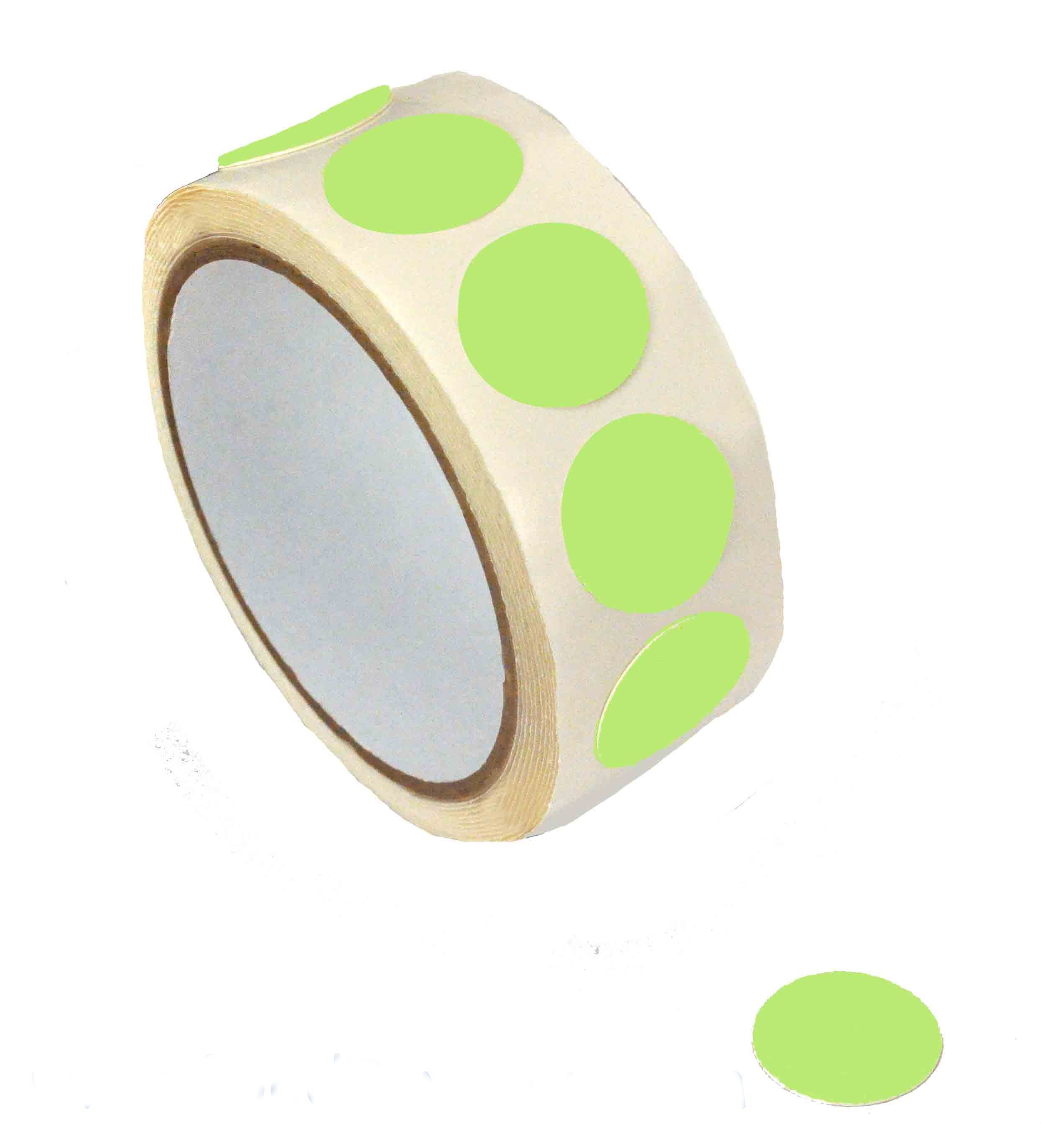 Glow Dots 1 inch 100 PC Roll